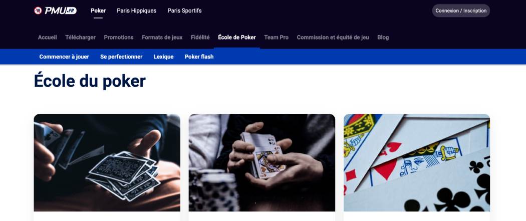 PMU poker